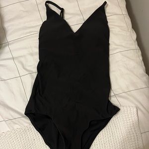 LuLu Lemon Black One Piece